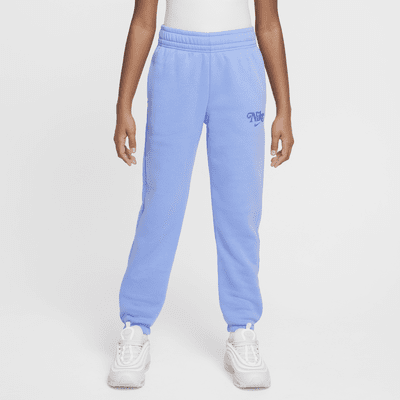 Nike Sportswear Girls Fleece Joggers. Nike IE